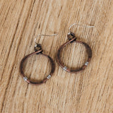 Grace Braided Earrings | Copper-Tone — image 2