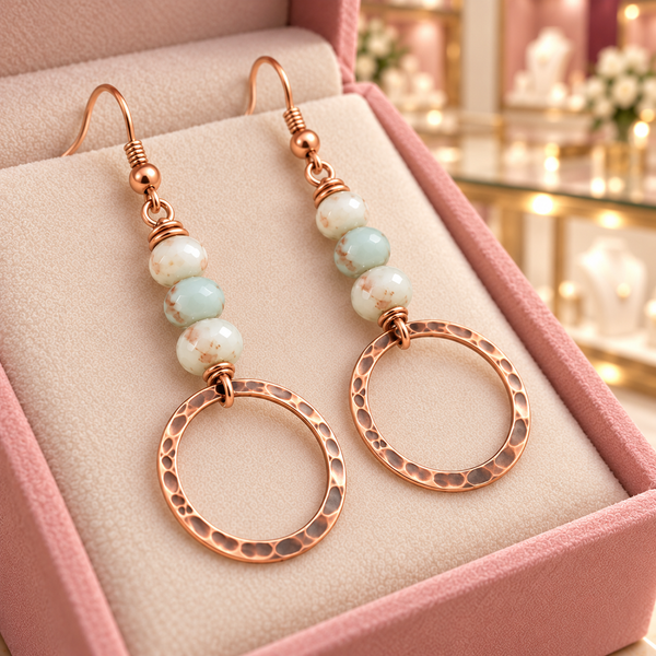Celia Orb Earrings in the Audrey Roman Jewels boutique — macro