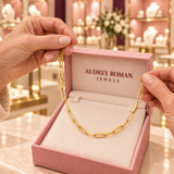 Audrey Roman Jewels boutique — hands